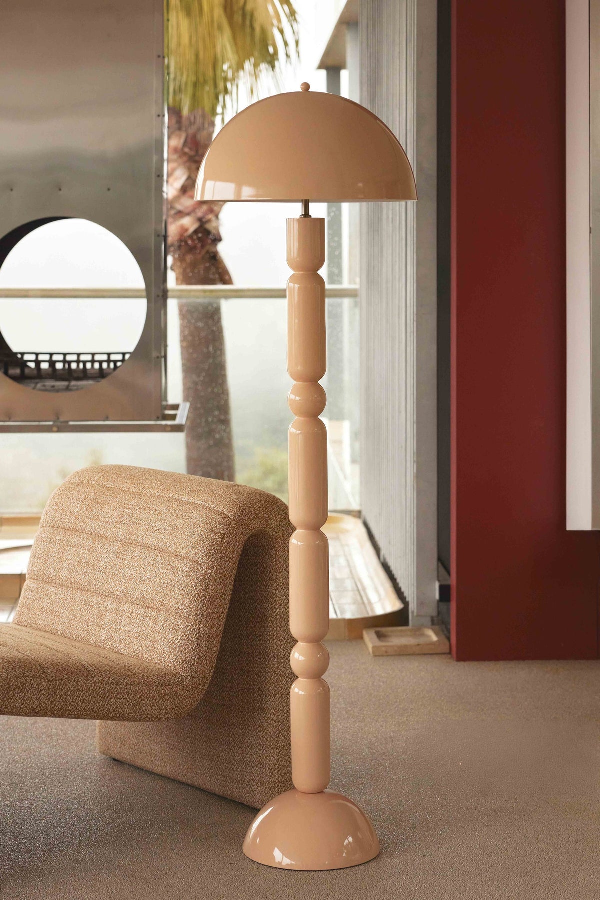 Lampadaire Montana - Beige Satiné
