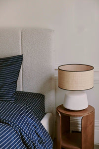 Lit Bolton 160x200 - Blanc avoine