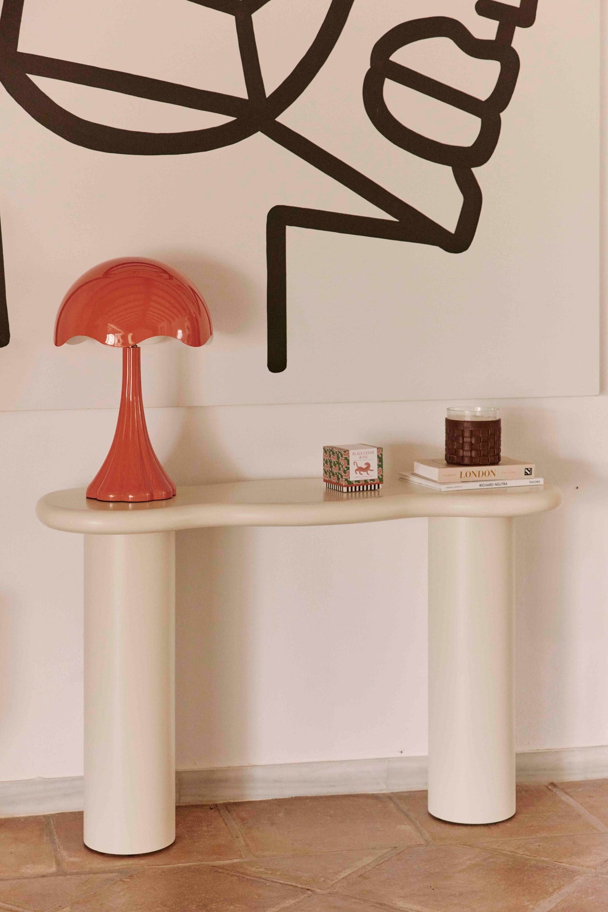 Console Onda - Beige Lin