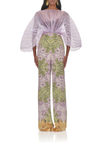 Body Sombra sculptural drapé - Lilac