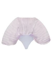Body Sombra sculptural drapé - Lilac