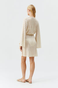 Caftan Anna ceinturé - Gold
