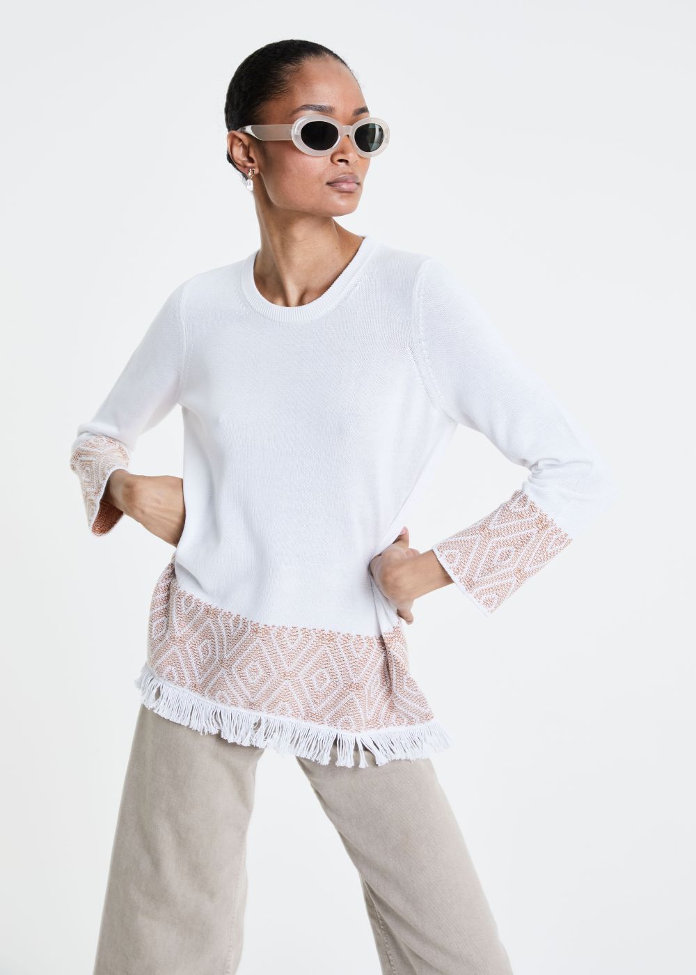 Pull - Blanc Optique