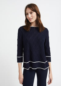 Pull cable a col bateau - Marine