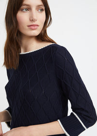 Pull cable a col bateau - Marine