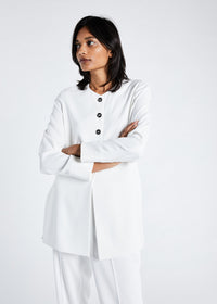 Blouse double devant - Blanc Cassé