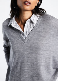 Amy woollen jumper - Grey
