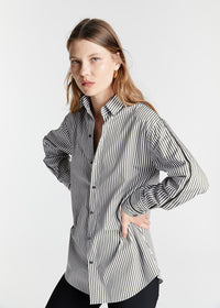 Chemise rayure - Kaki