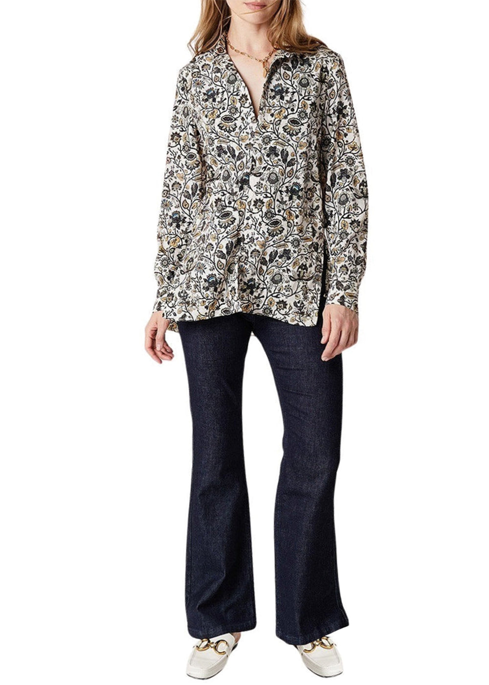 Chemise pl imprim? cachemire - Beton