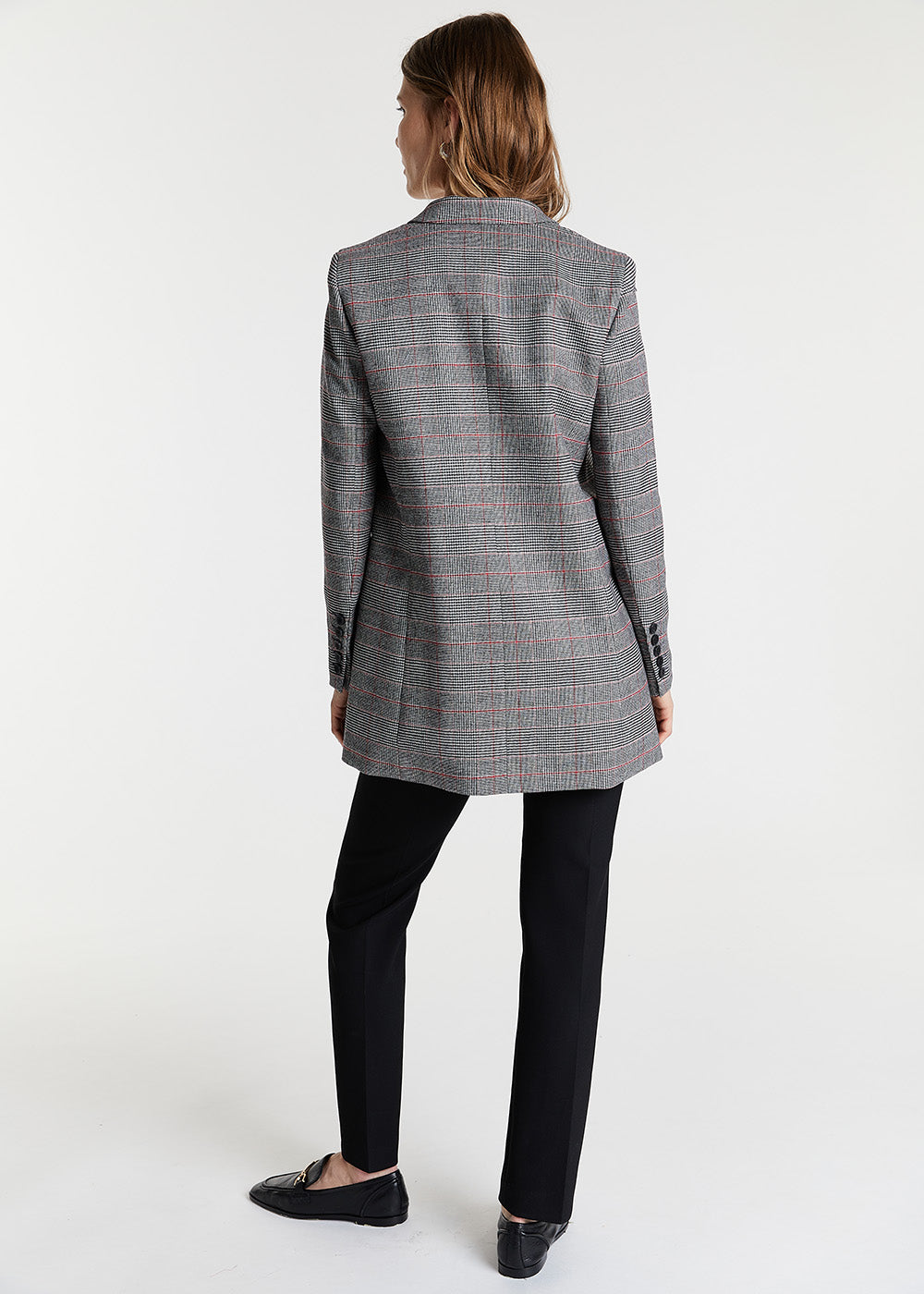 Veste prince de galles - Noir
