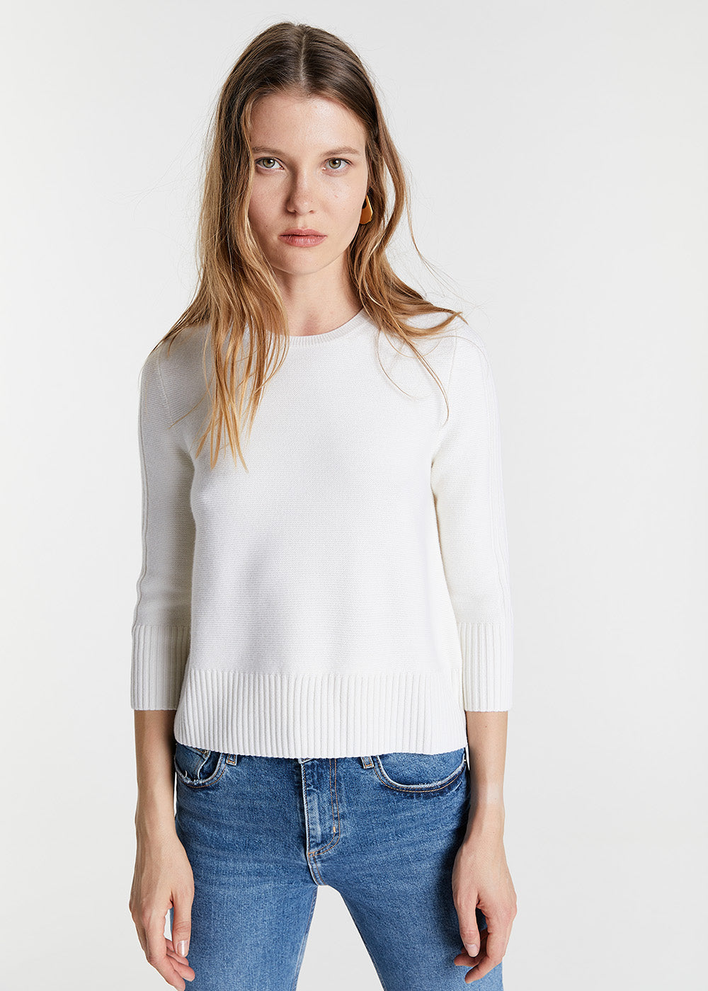 Pull - Blanc Cassé