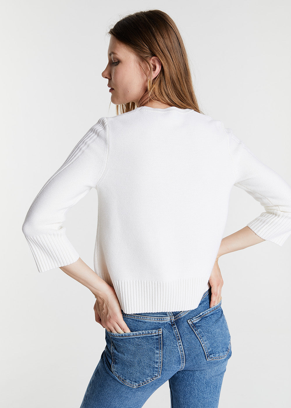 Pull - Blanc Cassé