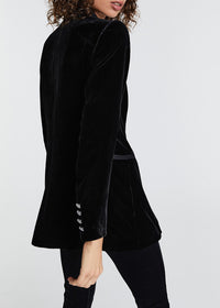 Velvet jacket - Black