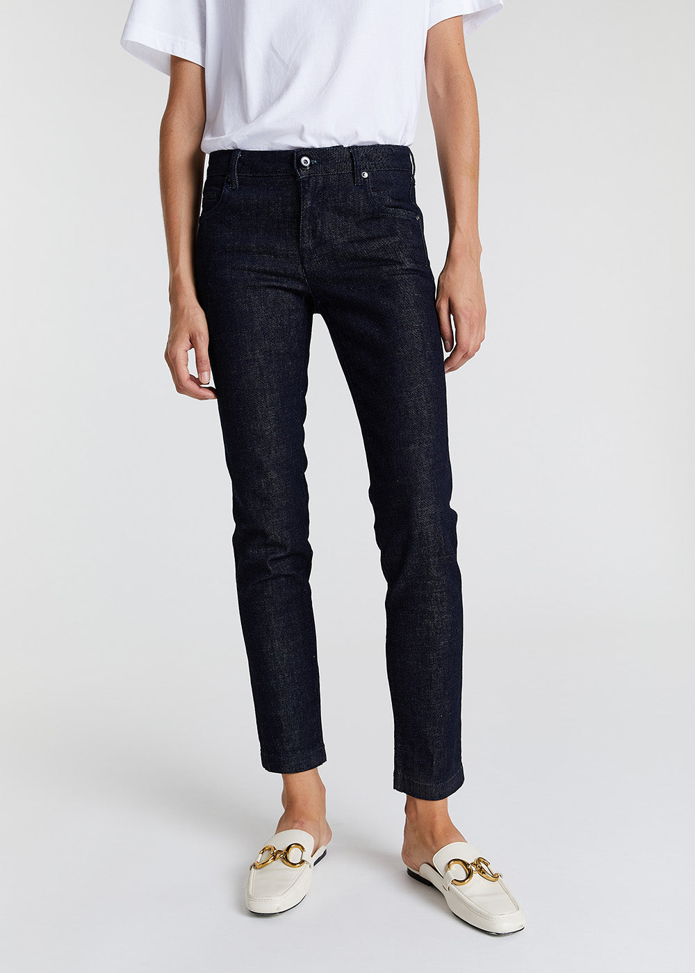 Denim jean stretch - Marine