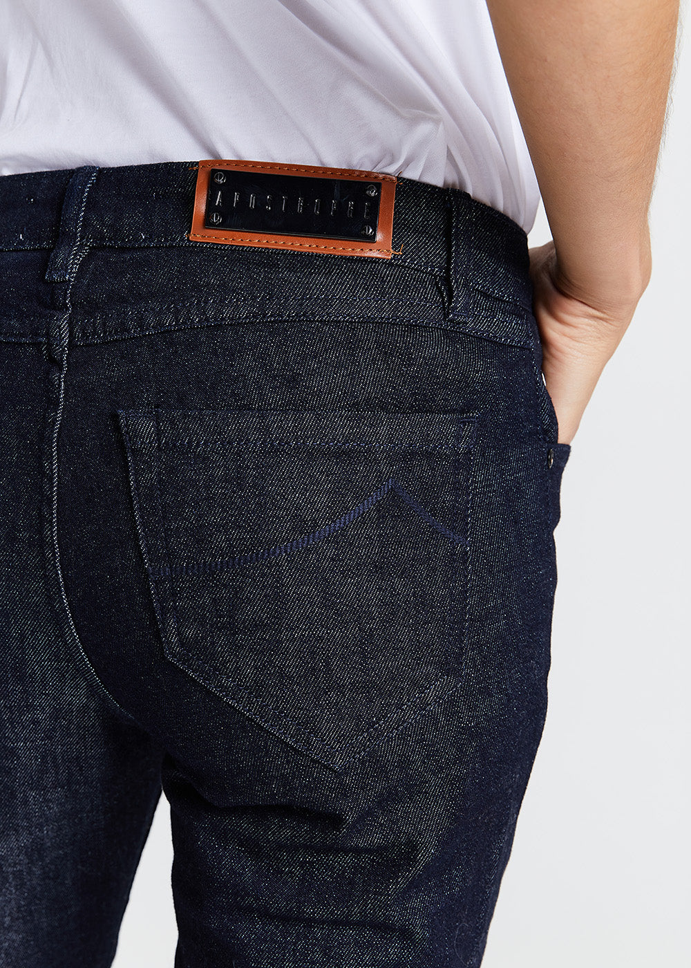 Denim jean stretch - Marine
