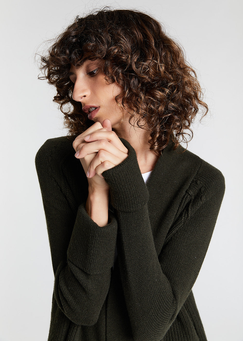 Cardigan - Blanc Cassé