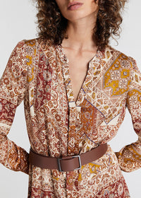 Robe à motif fleuri - Multicolore