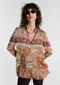 Chemise viscose imprime - Multicolore