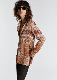 Chemise viscose imprime - Multicolore