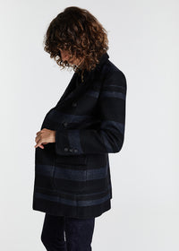 Veste longue twedd - Noir