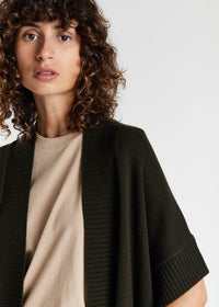 Cardigan sans manches - Noir