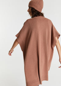 Cardigan sans manches - Camel