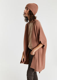 Cardigan sans manches - Camel