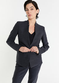 Veste laine 1 bts - Gris Moyen