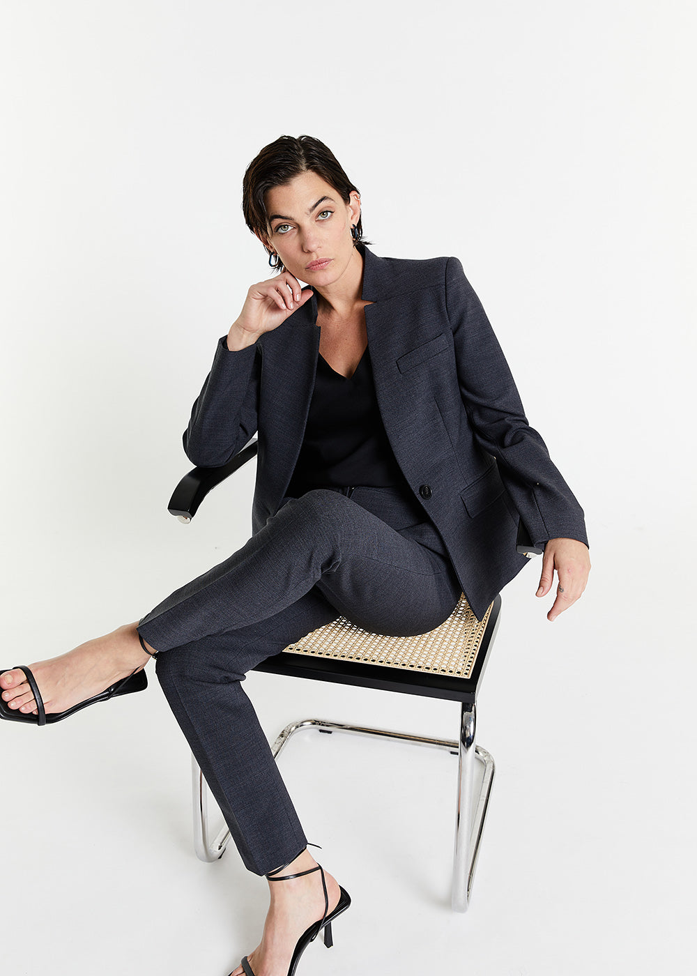 Veste laine 1 bts - Gris Moyen