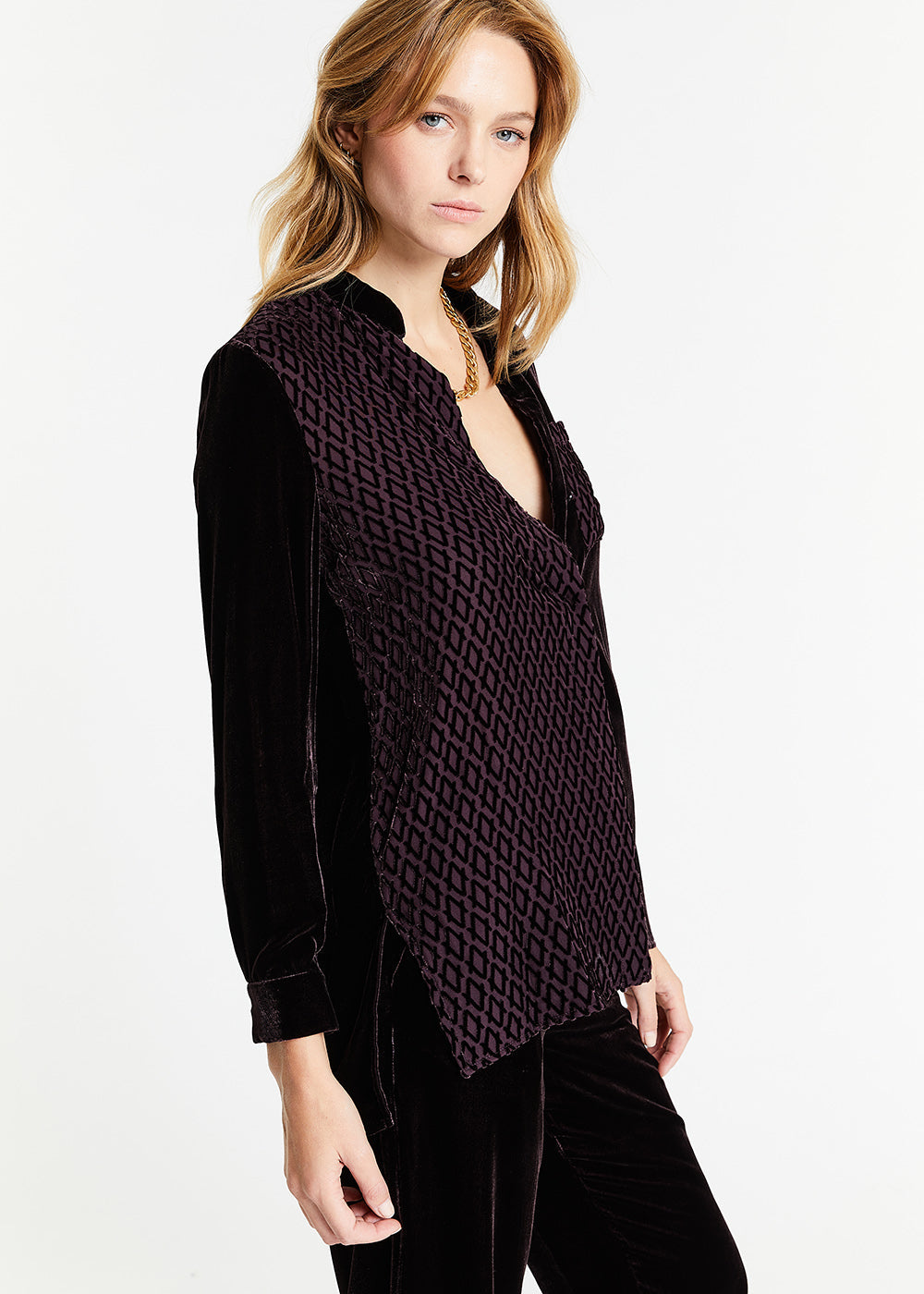 Chemise - Grenat