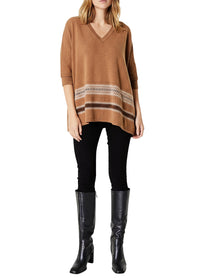 Pull poncho - Camel
