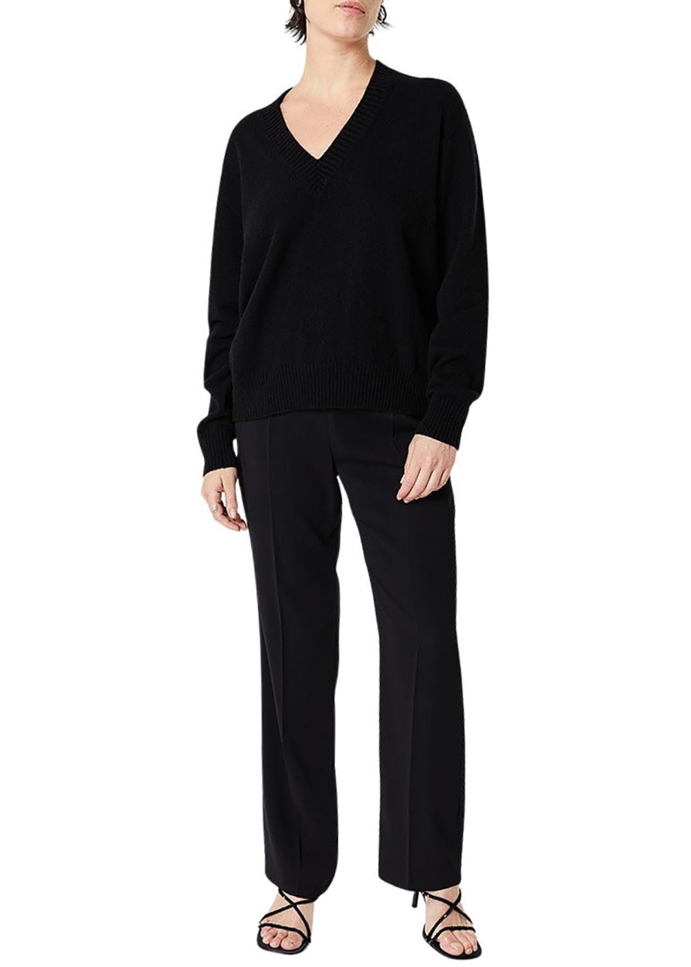 Pantalon polyester - Noir