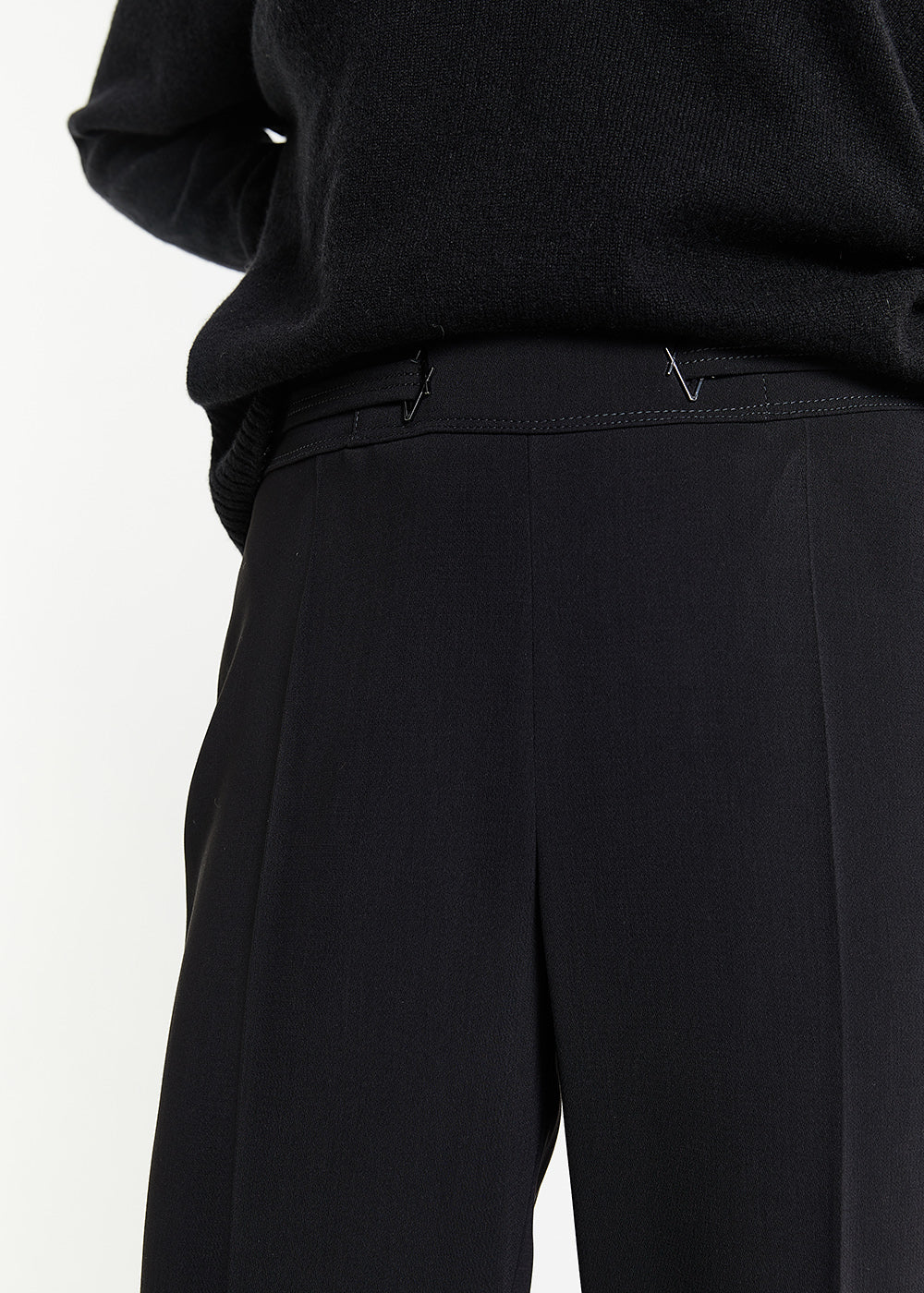 Pantalon polyester - Noir