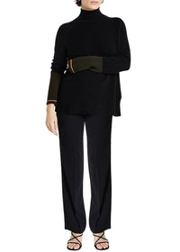 Pull col cheminee - Noir