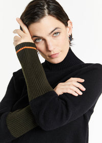 Pull col cheminee - Noir