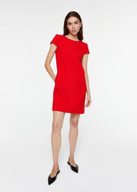 Robe cintree manche courte - Marine