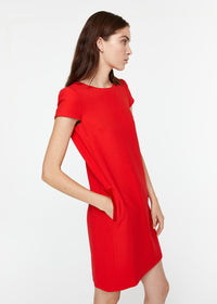 Robe cintree manche courte - Marine