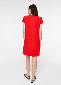 Robe cintree manche courte - Marine