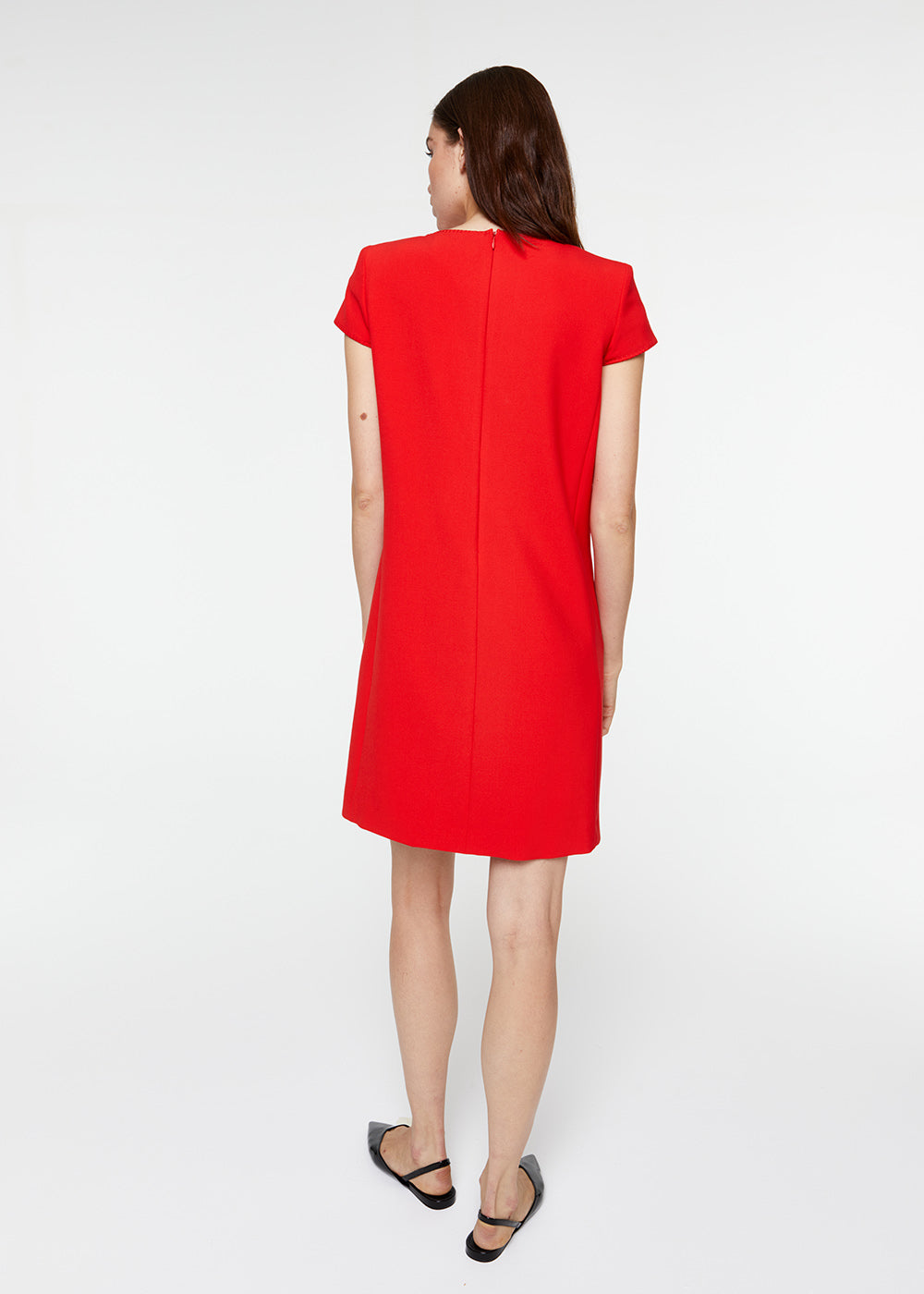 Robe cintree manche courte - Marine