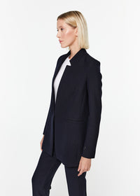 Veste avec col tailleur pt amf - Marine