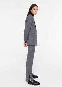 Pantalon taille elastique - Gris Moyen