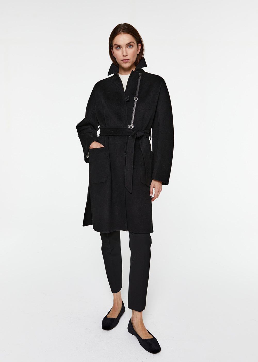 Manteau long - Noir