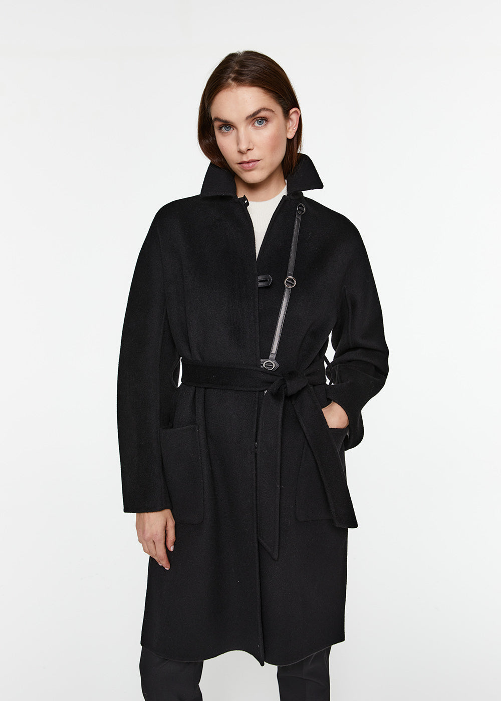 Manteau long - Noir