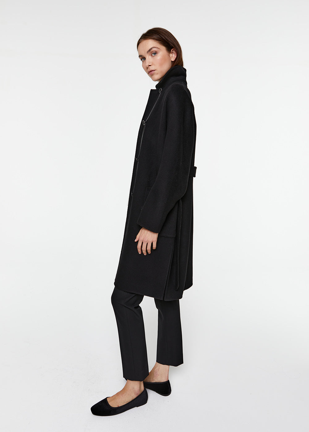 Manteau long - Noir