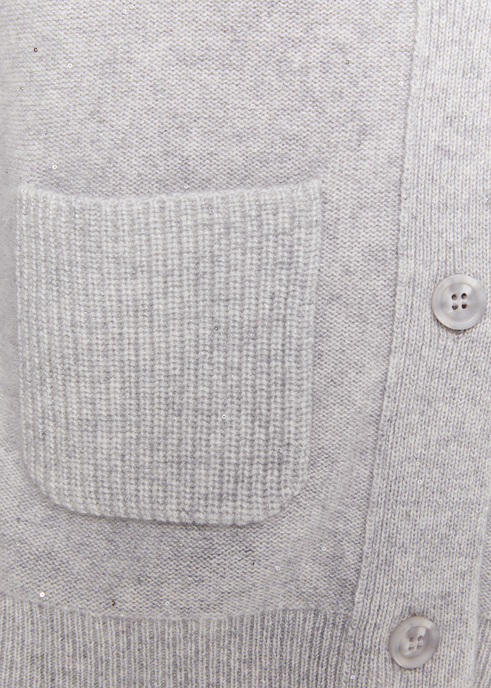 Cardigan avec sequin - Blanc Cassé