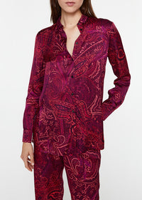 Chemise à motif jacquard - Vert
