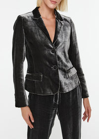 Short velvet jacket - Elephant