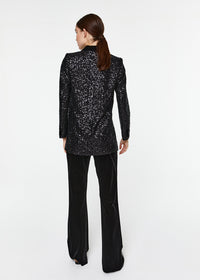 Veste a sequin - Noir