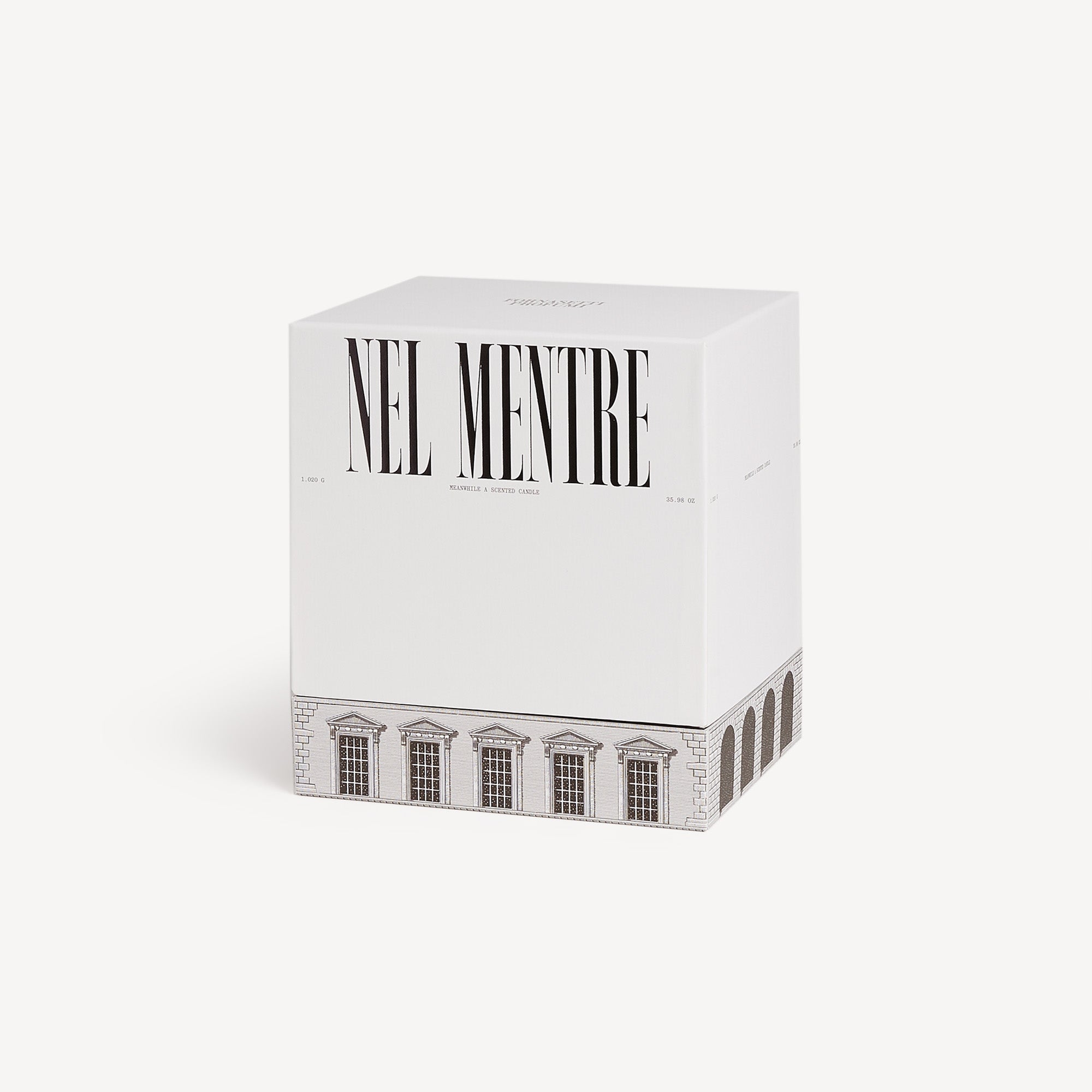 Architettura large scented candle - Black & White