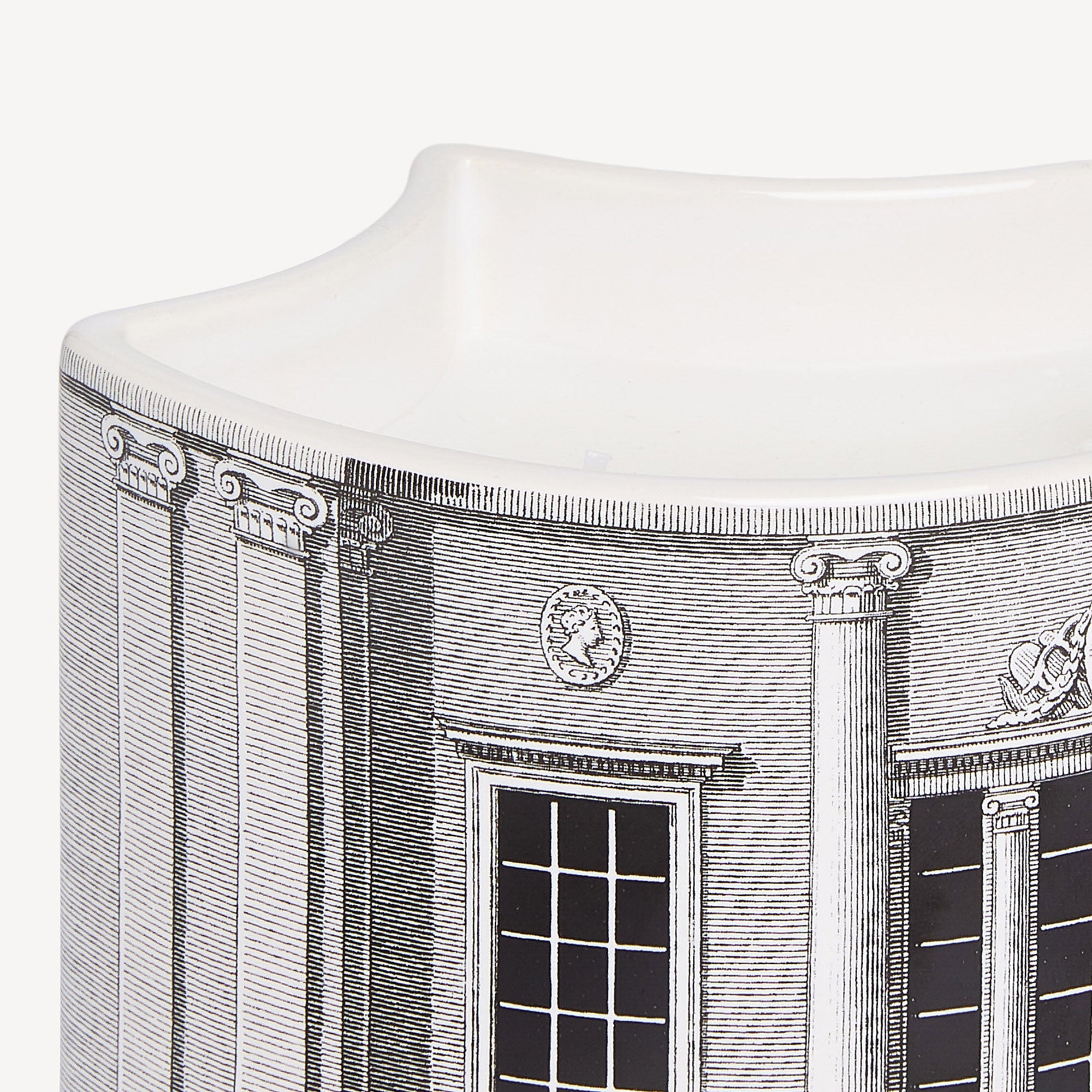 Scented candle Vase Architettura - Black & White